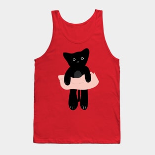 Cute bbaby black cat Tank Top